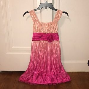 Kids Pink Ombré Dress